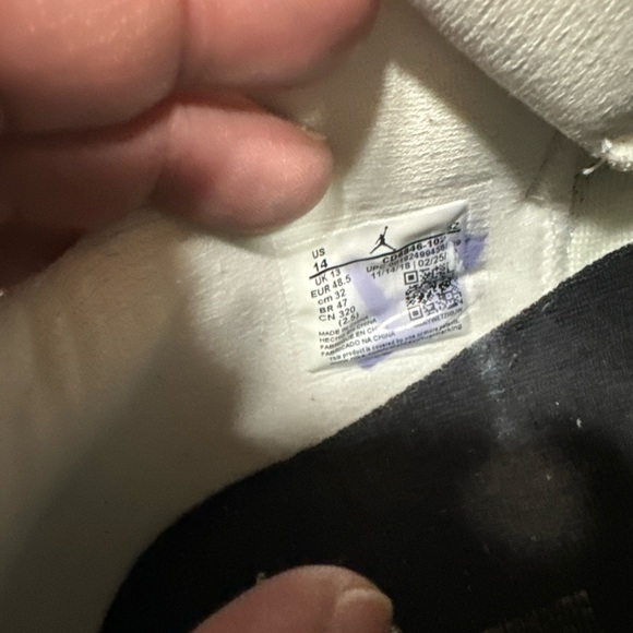 Jordan retro 11 low size 14 blue snakeskin used no box authentic - Picture 3 of 8